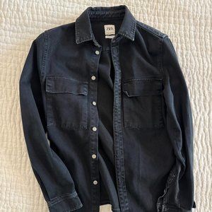 Zara Denim Jacket - Men's Small - Navy/Dark Blue